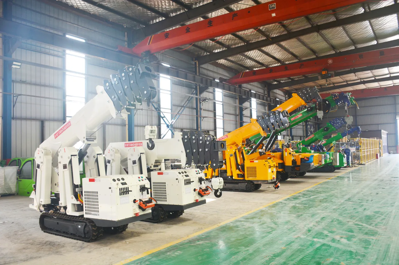 Raymon spider crane showcase 6