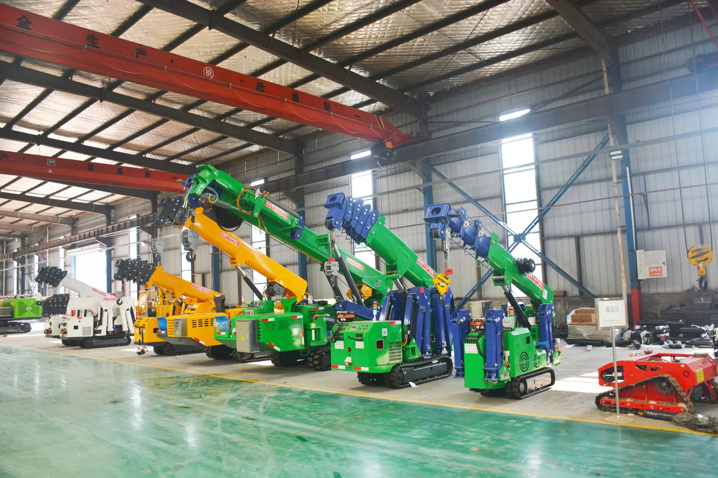 Raymon spider crane showcase 11
