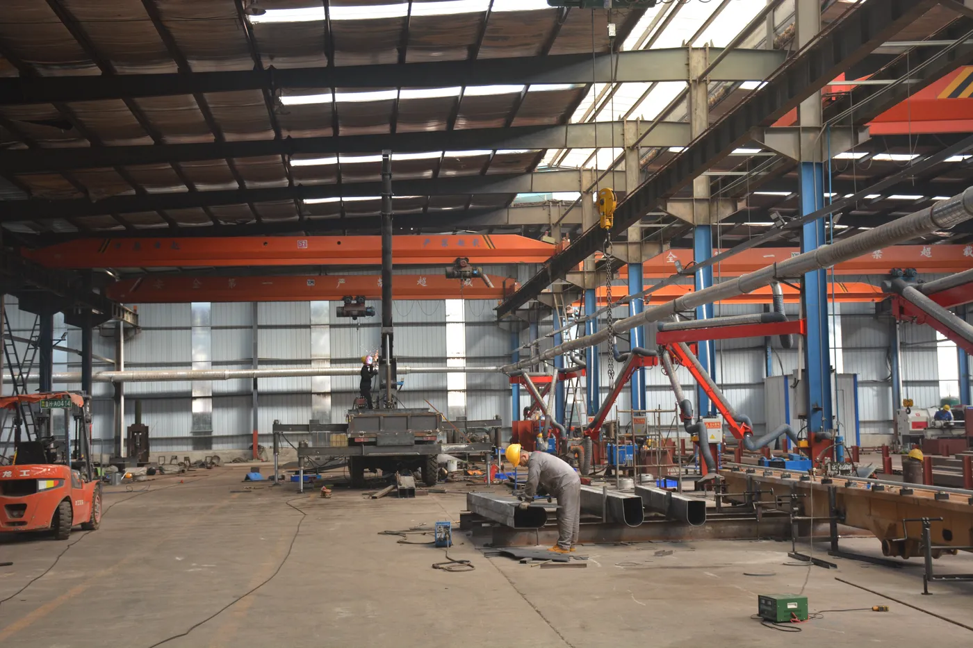 Raymon spider crane workshop 6